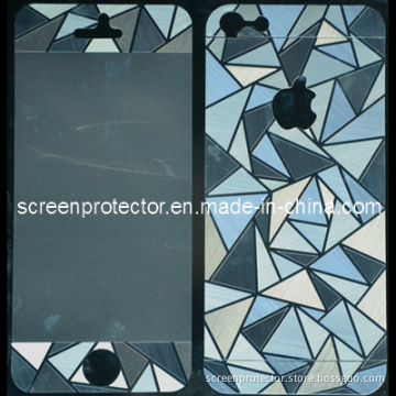 3D Diamond Design Screen Protector for iPhone 5 Front and Back